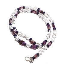 Ametrine Natural Gemstone Beads Jewelry Necklace 17&quot; 74 Ct. KB-397 - £8.68 GBP