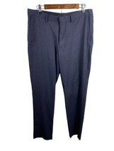 Murano Pants Size 34x34 Blue Gray Dress Slacks Ultimate Modern Comfort H... - $27.69