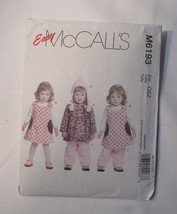 McCall&#39;s 6193 Infants&#39; Jacket Jumper Pants Hat Easy S M L CUT - £6.02 GBP