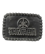 Rare 1970s Yamaha Belt Buckle Chain MM Limited Chicago USA 3.25&quot; - $68.36 CAD