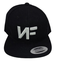 Yupoong Black NF hat REAL MUSIC The Classics Embroidered Adjustable cap NEW - £19.64 GBP