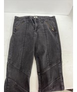 J.Crew Womens dark jeans SZ. 8 Skinny Zipper Pockets Stretch  - £8.72 GBP