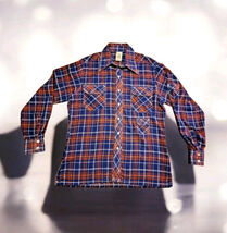 Vintage 1960s Kennington LTD California Plaid Shirt Medium Mod Retro Dis... - $127.41