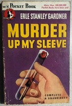 MURDER UP MY SLEEVE by Erle Stanley Gardner (1947) Pocket Book mystery pb - £7.75 GBP