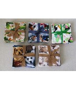 Animal Coaster Sets of 6 - 4&quot; Squares - $7.00