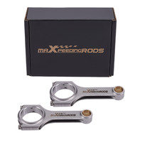 2x Performance H-Beam Connecting Rods for Fiat 500 Old Model 2 cylinder ... - £169.08 GBP