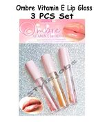 Beauty Treats Ombre Lip Polish Lip Gloss Lip Moisturizing Oil 3 PCS Set - $7.91