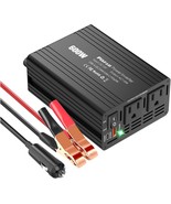 [Updated] 600W Power Inverter For Vehicles 12V To 110V, Dual Dc To Ac Car - $965.73 MXN