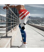 USA Women&#39;s Soccer Fan High Waist Leggings World Cup 2023 - $61.53 CAD+