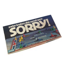 Sorry Slide Pursuit Board Game Vintage 1972 May Not Be All Original Pieces - $9.14
