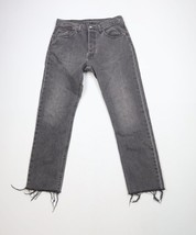 Vintage Y2K Levis 501 Womens 30x30 Faded Raw Hem Button Fly Original Fit... - $54.40