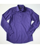 Mexx Metropolitan Slim Fit Men&#39;s Purple Dress Shirt size XL - £11.83 GBP