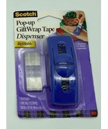 3M Scotch Pop-Up Gift Wrap Tape Dispenser &amp; Tape Pad with 75 Strips Refi... - $24.49