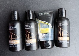 4 Pc TRESemme Moisture Rich Luxurious Moisture Shampoo &amp; Gel Trial Sz. (... - £15.82 GBP