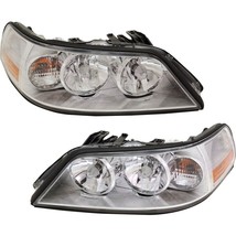 Headlight Assembly Set For 05-2011 Lincoln Town Car LH &amp; RH Halogen w/Bulb - £283.60 GBP