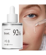 LANEMAY 92% Snail Soothing Serum – Hydrating &amp; Moisturizing Face Essence... - $338.41 MXN