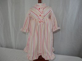 American Girl Doll 2008 Retired Kit’s Striped Nightie Outfit - £14.80 GBP