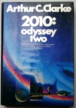 Arthur C Clarke 2010 ODYSSEY TWO hcdj 1st print StarChild HAL9000 alien monolith - £14.90 GBP