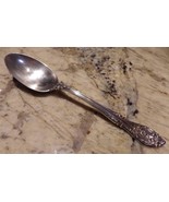 Alvin Chateau Rose Sterling Silver Teaspoon NC Estate 31 Grams Spoon - £26.05 GBP