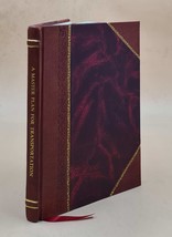 A master plan for transportation. 1968 [Leather Bound] - £84.02 GBP