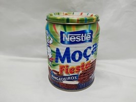 *Empty Tin* Vintage Nestle Moca Fiesta Tin 3&quot; X 3 3/4&quot; - $10.89