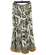 NWT Philosophy Peasant Skirt Size Small Green Floral Cottagecore Beach L... - $40.60 CAD