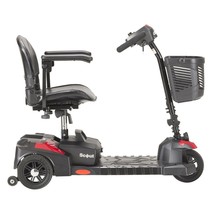 Drive Scout 3 Scooter, FRONT WHEEL ONLY, 1 Black Solid Tire/Wheel - $71.28