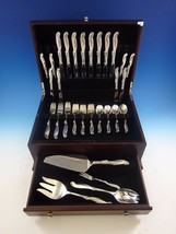 Silver Melody by International Sterling Flatware Service For 8 Set 44 Pieces - £1,634.83 GBP
