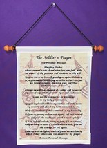 The Soldier&#39;s Prayer - Personalized Wall Hanging (343-1) - $19.99