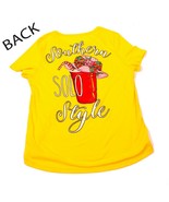 Kim Rogers Yellow Southern Solo Style Womans XL Tee Shirt - $273.70 MXN
