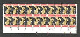 U.S. Senate 25¢ Stamp - Plate Block of 20 - Scott 2413 - £4.64 GBP