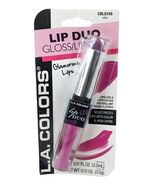 Lip Duo Lip Gloss and Lipstick, Moisturize and High Shine, 5.5g, #149-Vibe - $6.11