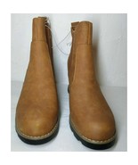 Womens Casual Dress Western Mid Boot Universal Thread Brown 6 1/2 - Slip in - $12.11 CAD
