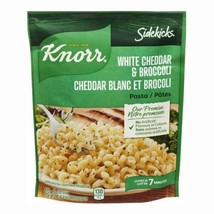 4 Pouches of Knorr Sidekicks White Cheddar & Broccoli Pasta Side Dish 143g Each - $31.93