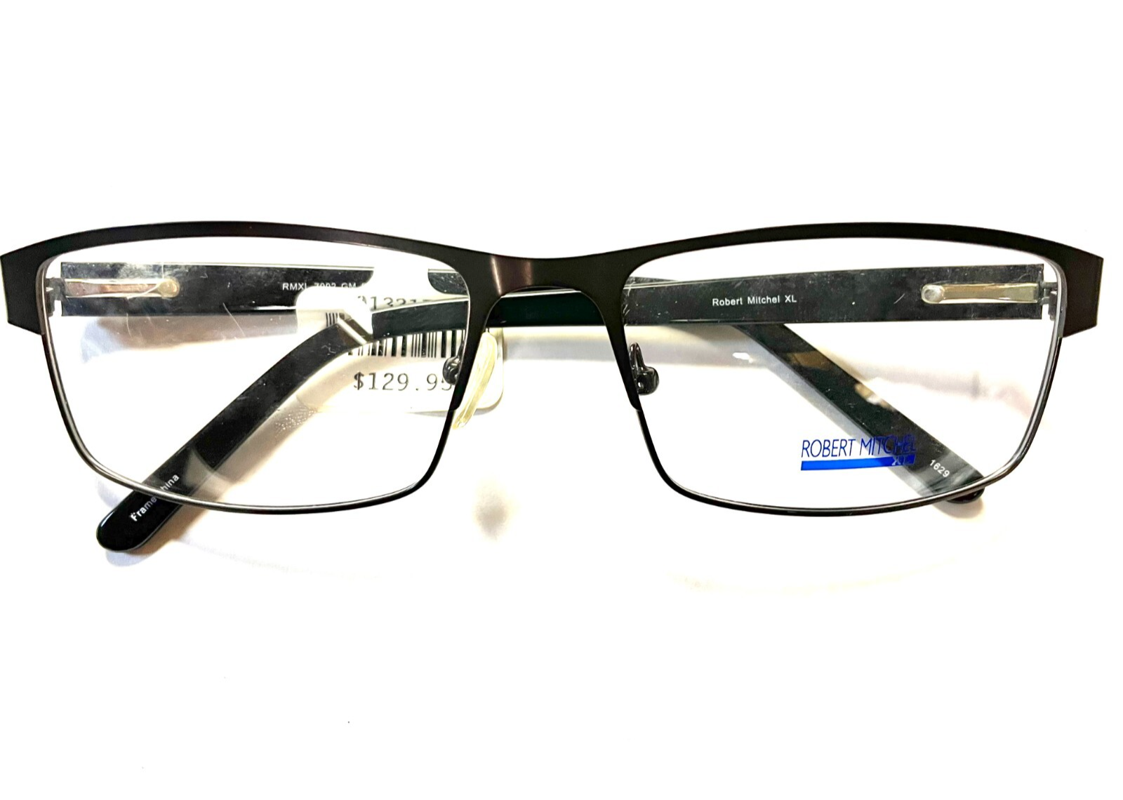 Robert Mitchel XL RMXL 7002 GM 59 18 145 Men&#39;s Eyeglass Frame - $58.41