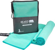 Bearz Outdoor Travel Towel, Quick Dry Travel Camping Towels, Camp Towel - £26.74 GBP