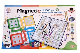 Magnetic Snakes and Ladders with Ludo for Kids and Family Fun BEST QUALITY - £25.84 GBP