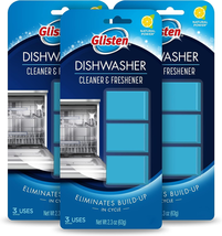 Glisten Dishwasher Cleaner &amp; Freshener, Cleans and Freshens during Wash Cycle, 3 - £20.57 GBP