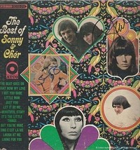 Autographed The Best of Sonny &amp; Cher Record LP Cover Only - COA #SB58915 - $395.00