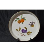 1961 Royal Worcester EVESHAM GOLD Round Pie Baker 9.625&quot; England - Disco... - $41.98