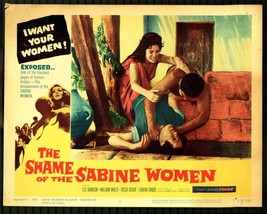 Shame of the Sabine Women 11&quot;x14&quot; Lobby Card #6 Tere Velázquez Alex Johnson - £38.31 GBP
