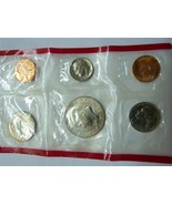 Lot Six American Coins from the 1980's incl Uncirculated Denver Treasury US Mint - $63.97