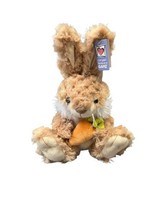 Ganz Spring &quot;Toffee&quot; Easter Bunny Plush With Carrot, Stuffed Animal Toy - $21.80