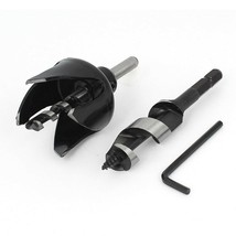 3 Piece Kit for Cutting Circular Holes for Doorknobs Lock Installation D... - €8,55 EUR