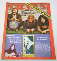 Vintage 1972 Circus Magazine Neil Young Poster Humble Pie Duane Allman Bros - £32.97 GBP