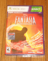Disney Fantasia Music Evolved Video Game for Xbox 360 Kinect New/Sealed - $8.95