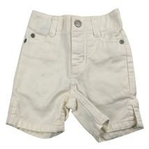 Polo Jeans Co Ralph Lauren White Cotton Baby Boy Girl Shorts Size S 3-6m - $14.85