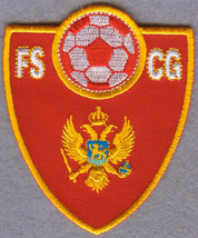 Montenegro National Football Team FIFA Soccer Badge Iron On Embroidered Patch - £7.82 GBP