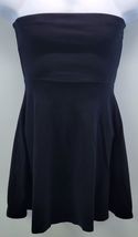 A) Express Woman Black Fit &amp; Flare Strapless Dress S/P - $14.84