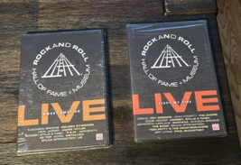 (2) Rock And Roll Hall Of Fame Live DVD Light My Fire &amp; Sweet Emotion Sealed NEW - £9.05 GBP